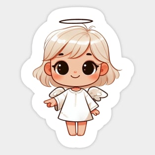 Cute Little Angel Sticker